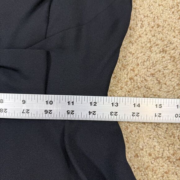 Vtg Union Made USA Little Black Dress Elegant Cocktail Sz 11 (fits modern Sm/4) - Picture 6 of 9